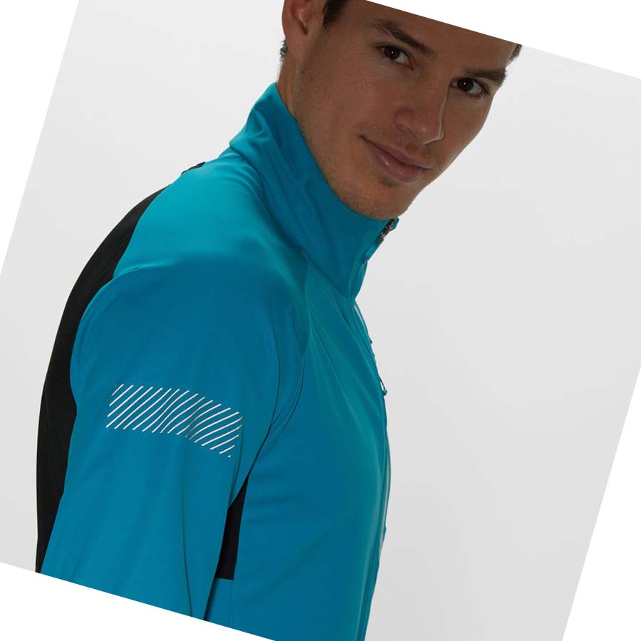 Chaquetas Salomon GORE-TEX INFINIUM™ WINDSTOPPER® PRO Hombre Negros | MX 3260HAP